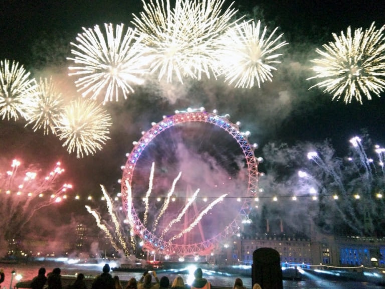 London New Year S Eve Fireworks のチケット購入方法 自由に飛びたい空